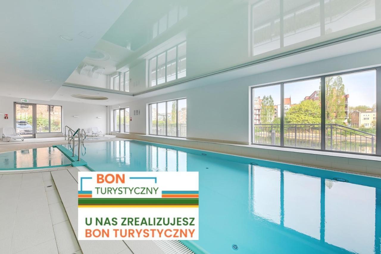 Apartments Waterlane Island Pool & Gym Spa Gdańsk Buitenkant foto