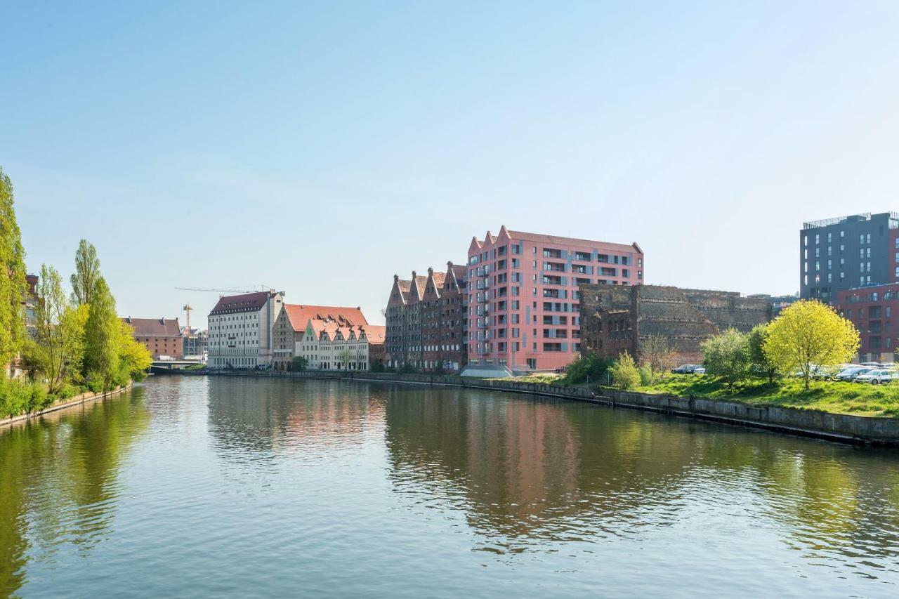 Apartments Waterlane Island Pool & Gym Spa Gdańsk Buitenkant foto