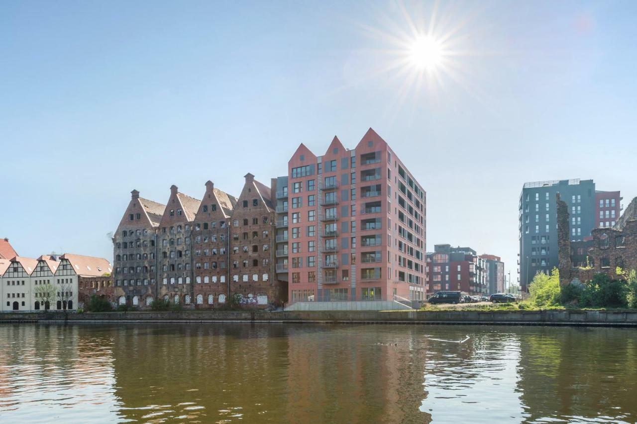 Apartments Waterlane Island Pool & Gym Spa Gdańsk Buitenkant foto