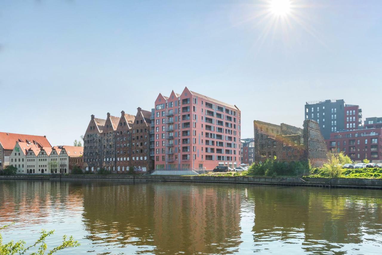 Apartments Waterlane Island Pool & Gym Spa Gdańsk Buitenkant foto