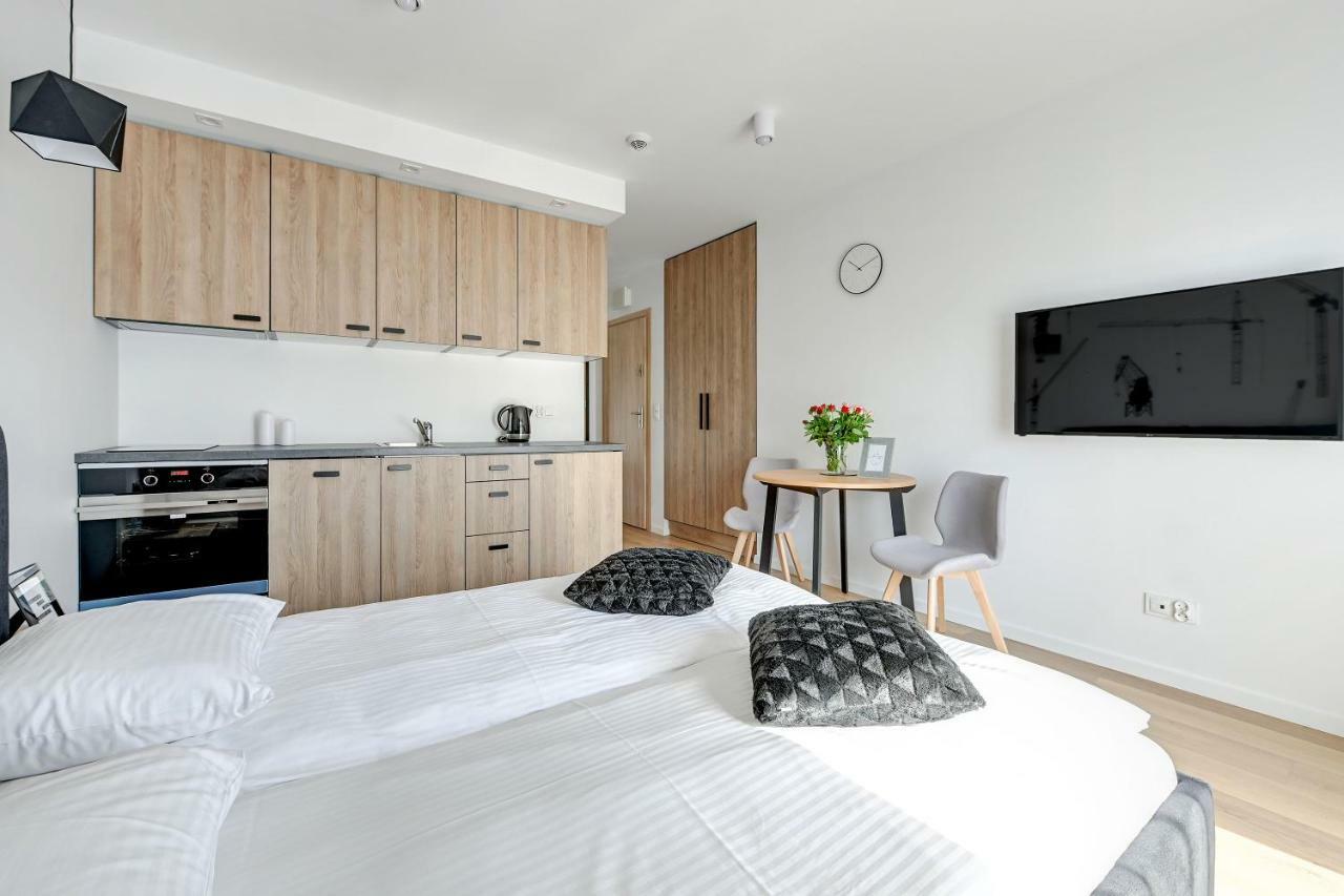 Apartments Waterlane Island Pool & Gym Spa Gdańsk Buitenkant foto