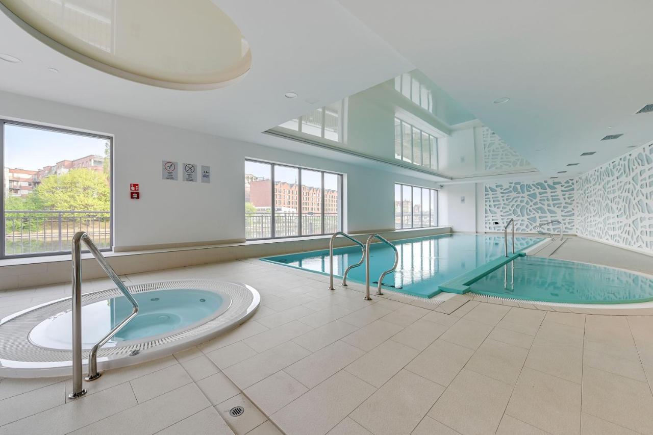 Apartments Waterlane Island Pool & Gym Spa Gdańsk Buitenkant foto